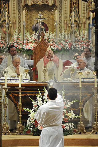Toma de posesin del nuevo obispo de la dicesis de Cartagena, Jos Manuel Lorca Planes, en la Catedral de Murcia - 318