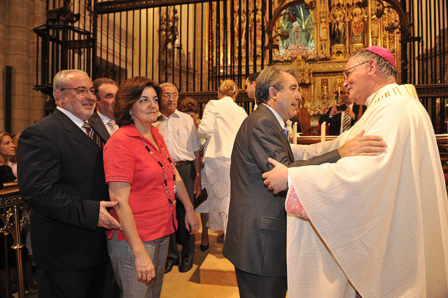 Toma de posesin del nuevo obispo de la dicesis de Cartagena, Jos Manuel Lorca Planes, en la Catedral de Murcia - 363