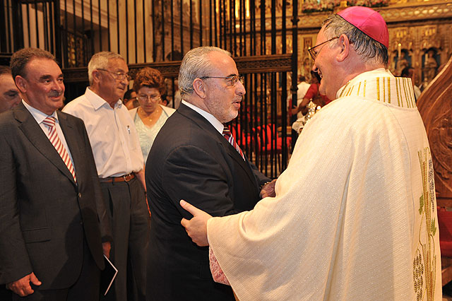 Toma de posesin del nuevo obispo de la dicesis de Cartagena, Jos Manuel Lorca Planes, en la Catedral de Murcia - 367