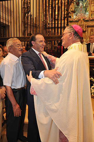 Toma de posesin del nuevo obispo de la dicesis de Cartagena, Jos Manuel Lorca Planes, en la Catedral de Murcia - 369
