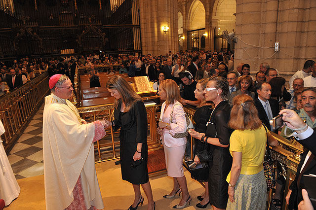 Toma de posesin del nuevo obispo de la dicesis de Cartagena, Jos Manuel Lorca Planes, en la Catedral de Murcia - 373