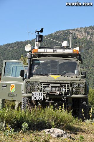 Doscientos efectivos en Sierra Espuña participaron en un simulacro de incendio - 40