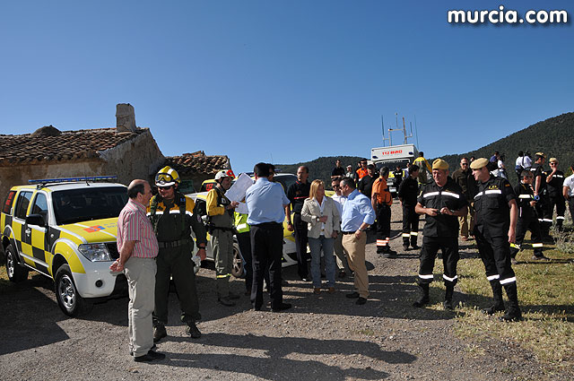 Doscientos efectivos en Sierra Espuña participaron en un simulacro de incendio - 57