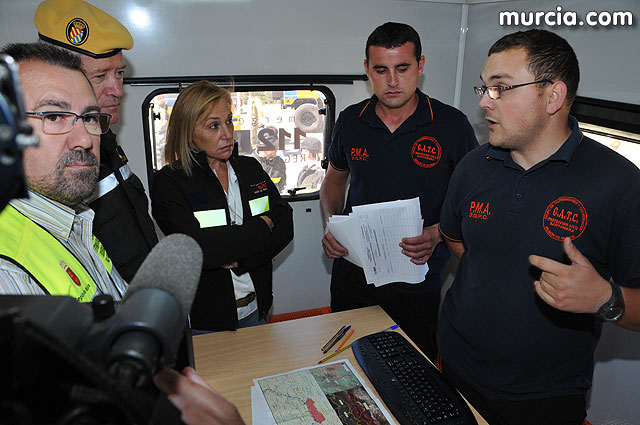 Doscientos efectivos en Sierra Espuña participaron en un simulacro de incendio - 70