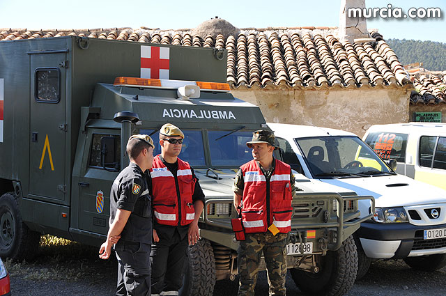 Doscientos efectivos en Sierra Espuña participaron en un simulacro de incendio - 96