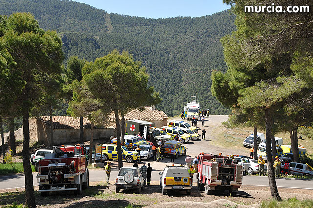 Doscientos efectivos en Sierra Espuña participaron en un simulacro de incendio - 165
