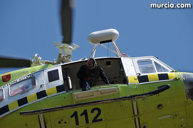 Doscientos efectivos en Sierra Espuña participaron en un simulacro de incendio - 175