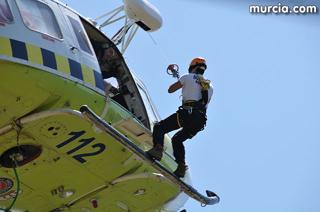 Doscientos efectivos en Sierra Espuña participaron en un simulacro de incendio - 204