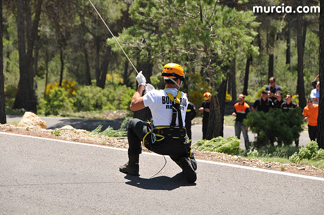 Doscientos efectivos en Sierra Espuña participaron en un simulacro de incendio - 211