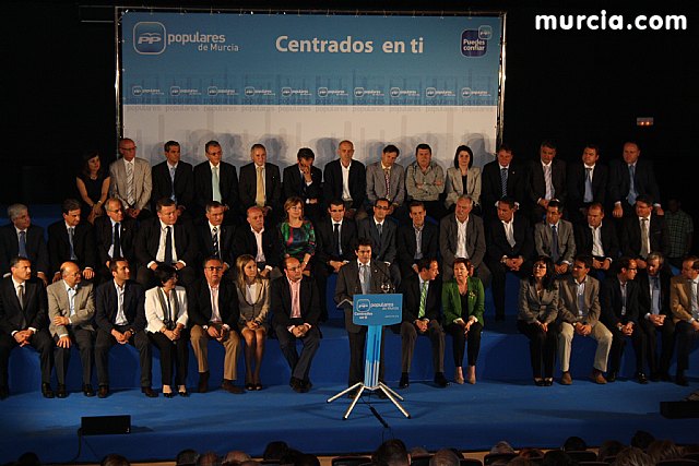 Presentacin de los 45 candidatos a alcaldes PP Regin de Murcia - 170