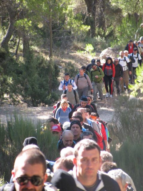 Subida al Morrn de Espuña. Club senderista de Totana - 85