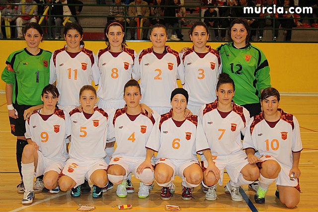 Ftbol sala femenino. Seleccin Española - Seleccin Murciana - 91