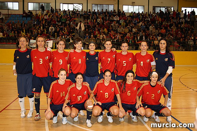 Ftbol sala femenino. Seleccin Española - Seleccin Murciana - 93