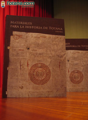 Materiales para la historia de Totana Portada