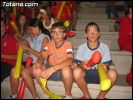 EXCEPCIONAL AMBIENTE EN LAS GRADAS DEL PABELL�N MANOLO IBA�EZ CON MOTIVO DE LA TRANSMISI�N DEL PARTIDO ESPA�A-FRANCIA (MUNDIAL ALEMANIA'06)