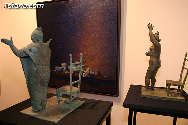 Exposicin del pintor Allan Madsen y la escultora Mara Dolores Fernndez Arcas - 90