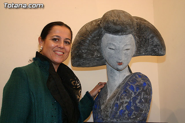 Exposicin del pintor Allan Madsen y la escultora Mara Dolores Fernndez Arcas - 93