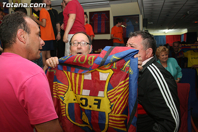 Celebracin del ttulo de Liga. FC Barcelona. Totana 2010 - 32