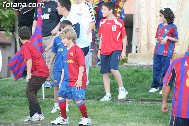 Celebracin del ttulo de Liga. FC Barcelona. Totana 2010 - 66