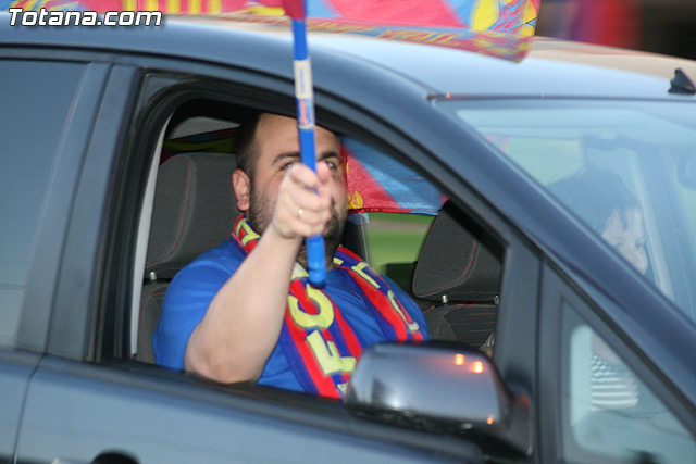 Celebracin del ttulo de Liga. FC Barcelona. Totana 2010 - 82