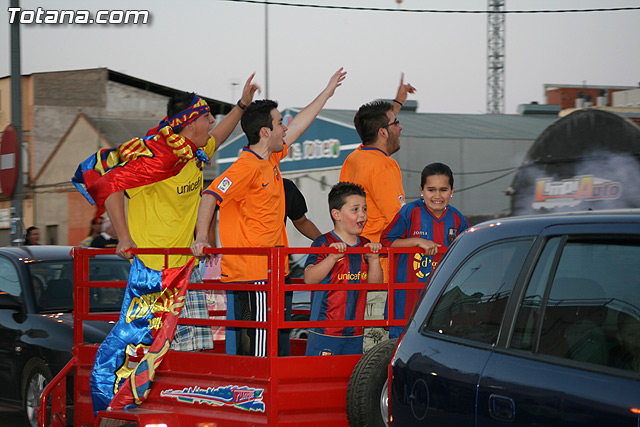 Celebracin del ttulo de Liga. FC Barcelona. Totana 2010 - 110