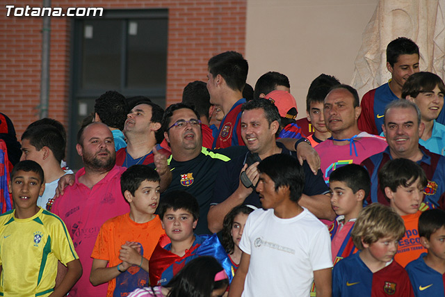 Celebracin del ttulo de Liga. FC Barcelona. Totana 2010 - 115