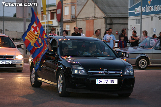 Celebracin del ttulo de Liga. FC Barcelona. Totana 2010 - 133