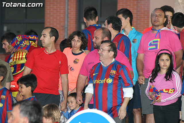 Celebracin del ttulo de Liga. FC Barcelona. Totana 2010 - 137