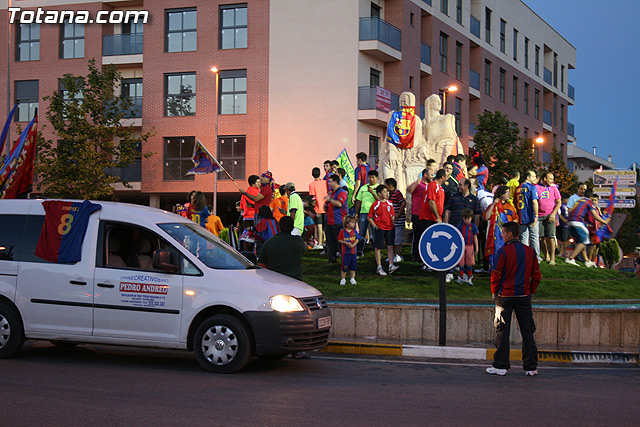 Celebracin del ttulo de Liga. FC Barcelona. Totana 2010 - 152