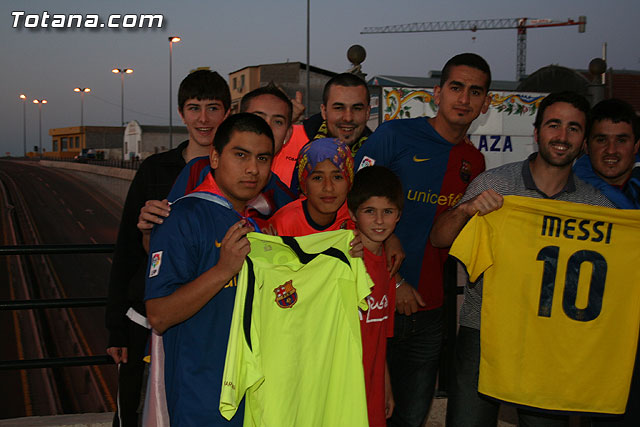 Celebracin del ttulo de Liga. FC Barcelona. Totana 2010 - 259