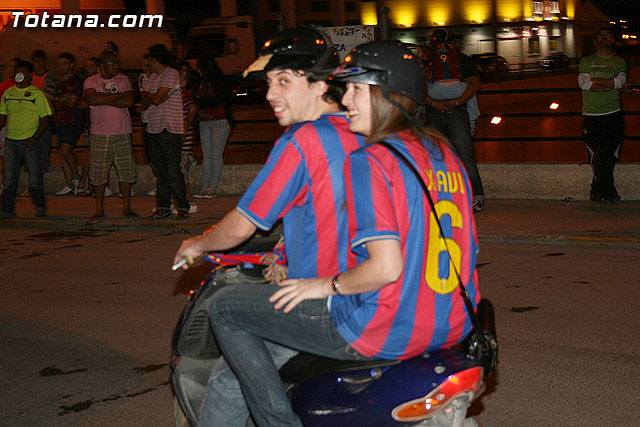 Celebracin del ttulo de Liga. FC Barcelona. Totana 2010 - 298