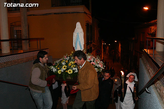 Procesin Virgen de Lourdes y bendicin del retablo - 88