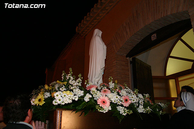 Procesin Virgen de Lourdes y bendicin del retablo - 91