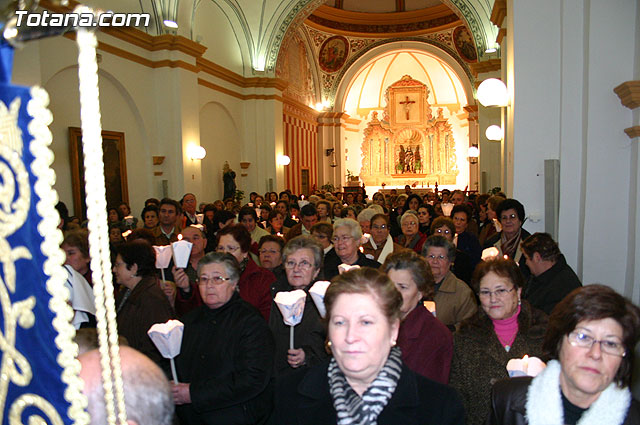 Procesin Virgen de Lourdes y bendicin del retablo - 107