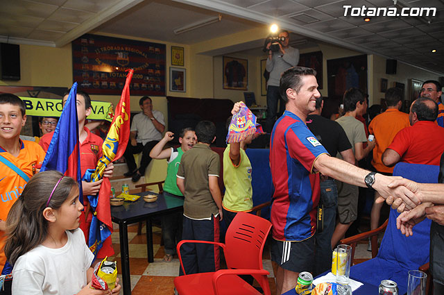 Celebracin del triunfo del Bara en la Liga de Campeones - 27
