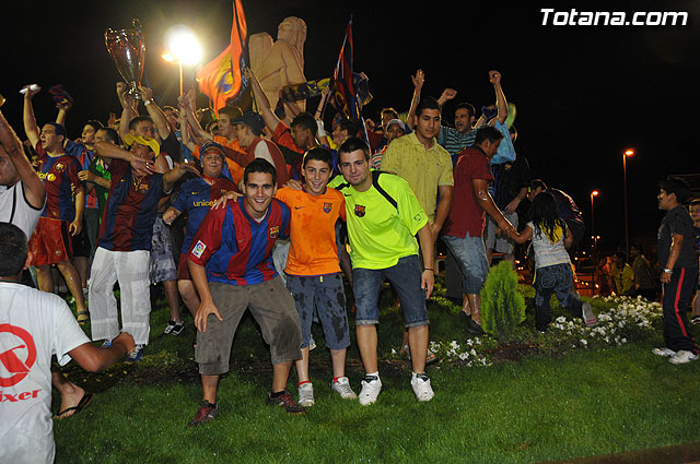 Celebración del triunfo del Barça en la Liga de Campeones - 67