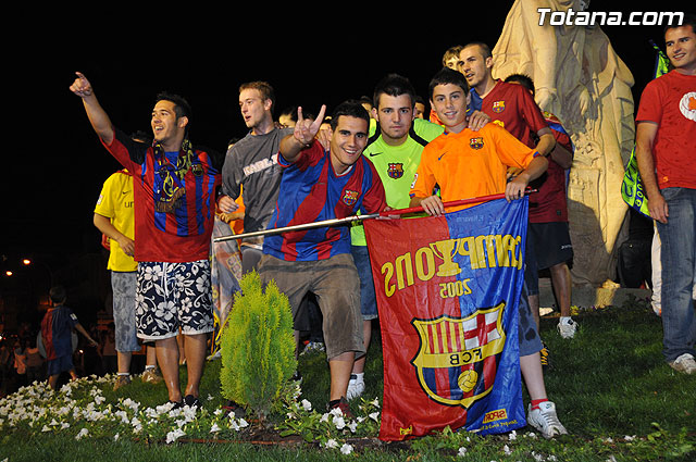 Celebración del triunfo del Barça en la Liga de Campeones - 85