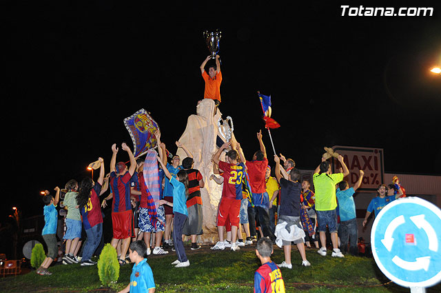Celebracin del triunfo del Bara en la Liga de Campeones - 176