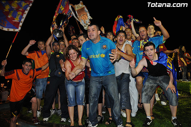 Celebracin del triunfo del Bara en la Liga de Campeones - 193