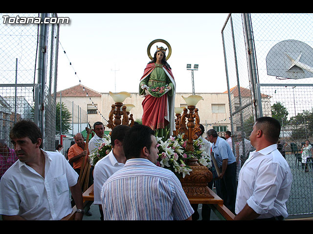 Solemne procesin en honor a Santa Isabel y misa de campaa. Totana 2008 - 26