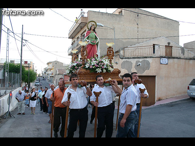 Solemne procesin en honor a Santa Isabel y misa de campaa. Totana 2008 - 38