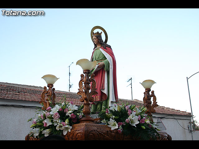 Solemne procesin en honor a Santa Isabel y misa de campaa. Totana 2008 - 70