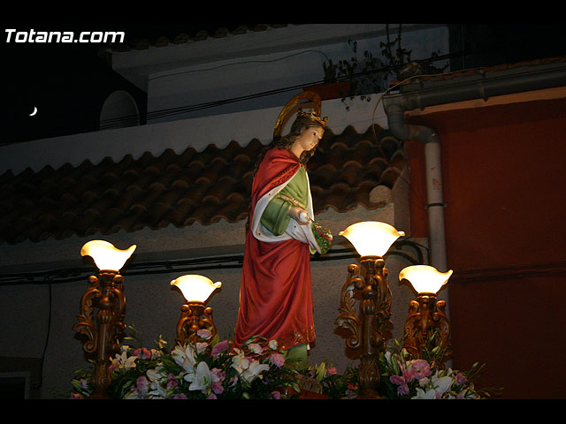 Solemne procesin en honor a Santa Isabel y misa de campaa. Totana 2008 - 200