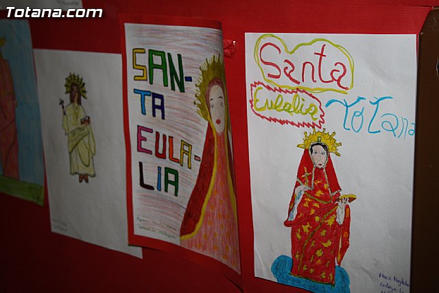 Exposicin de trabajos de dibujo y redaccin sobre Santa Eulalia 2010 - 51