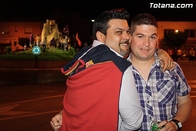 Celebracin de la victoria del FC Barcelona frente al Manchester en la final de la Liga de Campeones - 110