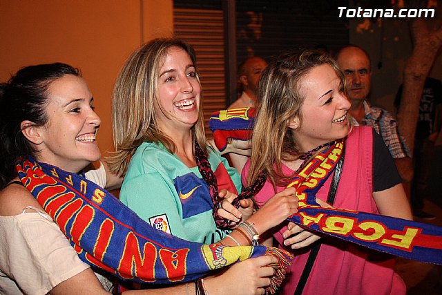 Celebracin de la victoria del FC Barcelona frente al Manchester en la final de la Liga de Campeones - 125