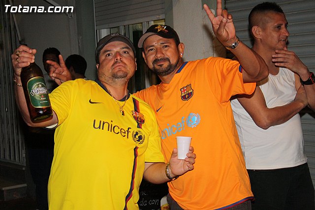 Celebracin de la victoria del FC Barcelona frente al Manchester en la final de la Liga de Campeones - 135