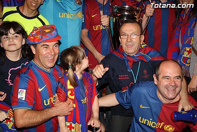 Celebracin de la victoria del FC Barcelona frente al Manchester en la final de la Liga de Campeones - 148