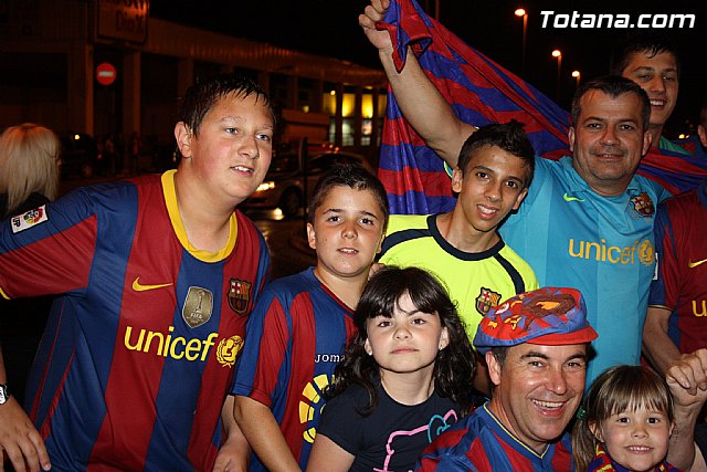 Celebracin de la victoria del FC Barcelona frente al Manchester en la final de la Liga de Campeones - 149