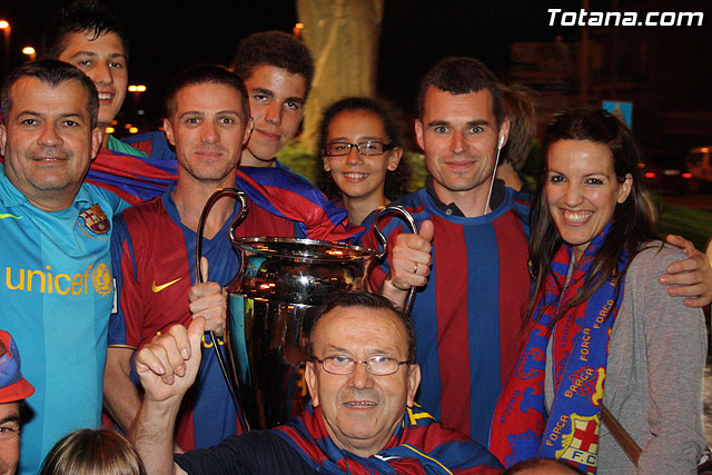 Celebracin de la victoria del FC Barcelona frente al Manchester en la final de la Liga de Campeones - 150
